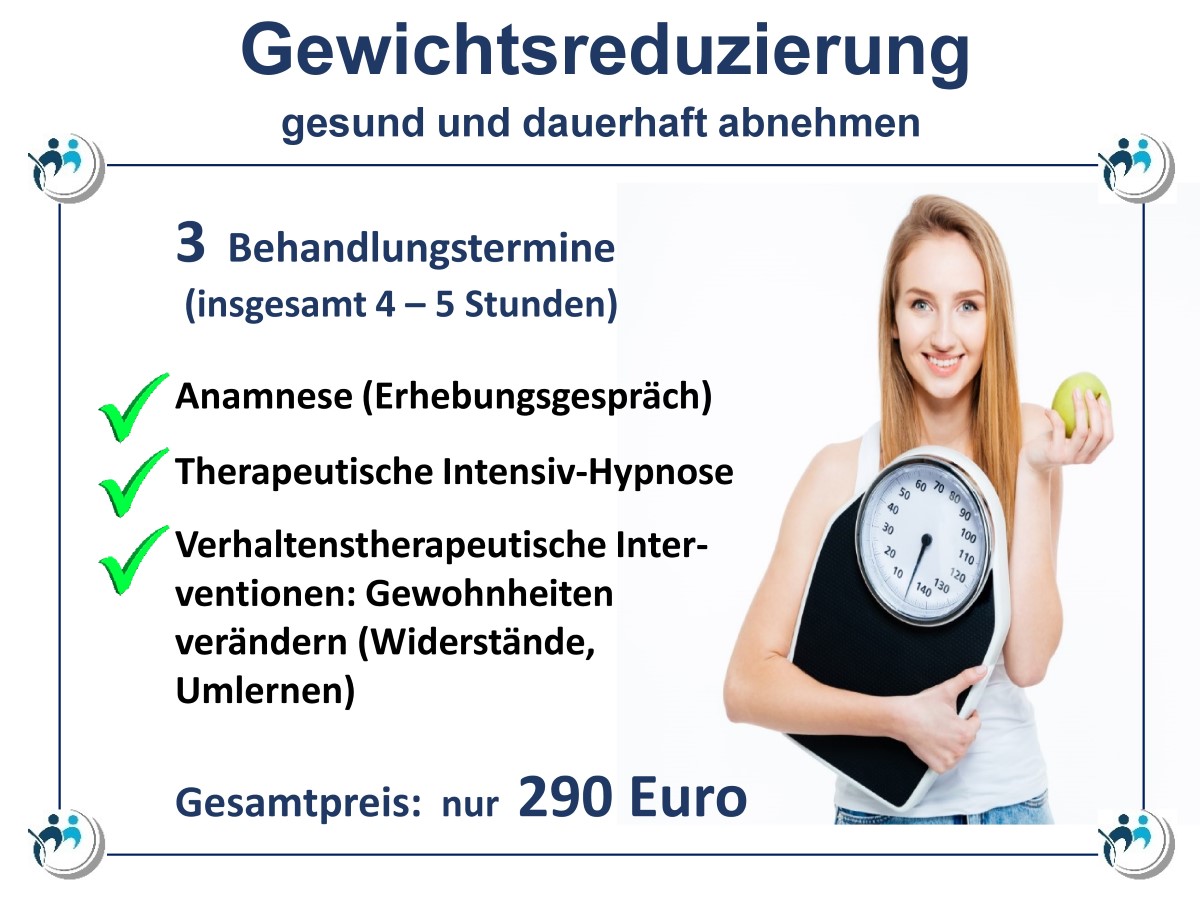 Gewichtsreduzierung: Schlank & fit – Hypnosetherapie Jochen Schmidt